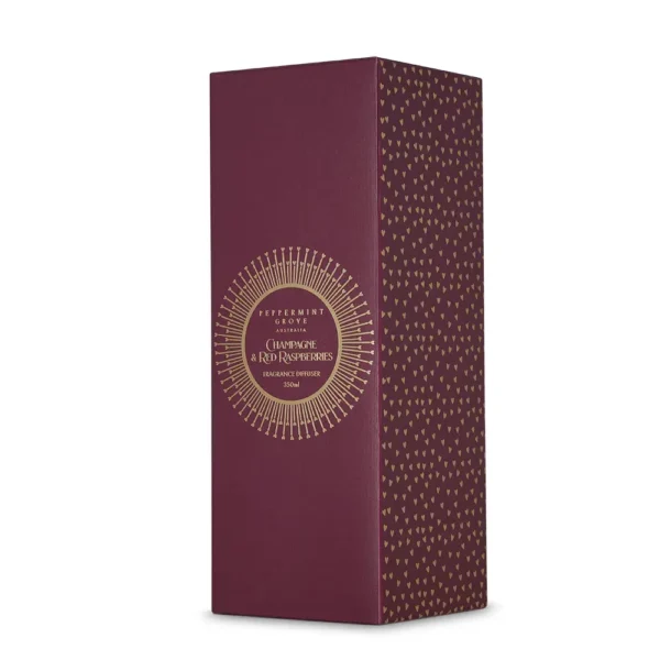 Peppermint Grove Champagne & Red Raspberries | Large Diffuser 350ml - Image 3
