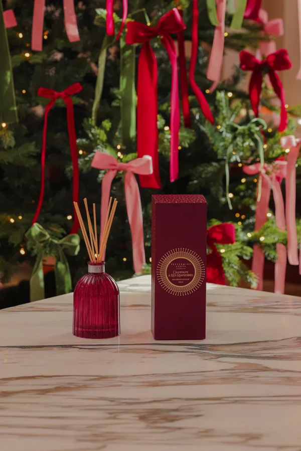 Peppermint Grove Champagne & Red Raspberries | Large Diffuser 350ml - Image 2